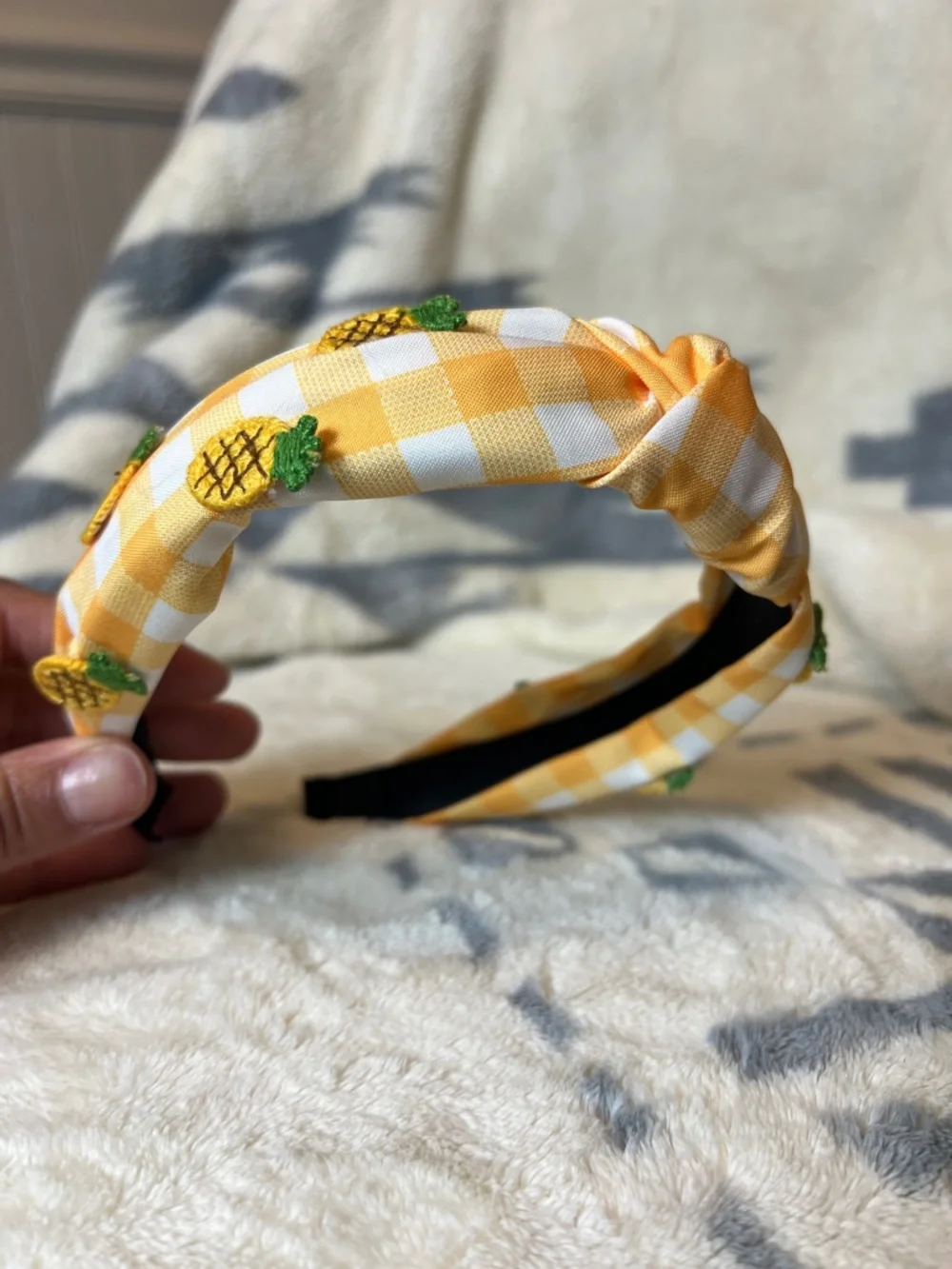 🍍Pineapple top knot headband🍍